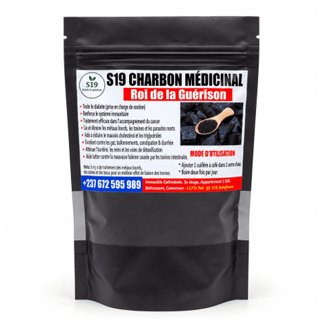 S19 Charbon Médicinal (Activated Charcoal)