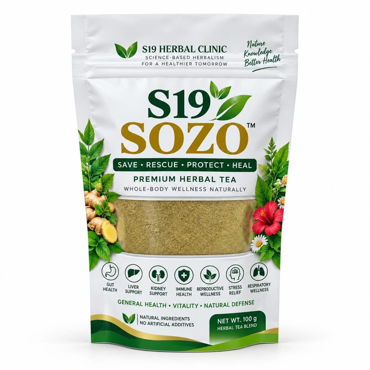 S19 SOZO — Advanced Herbal Wellness Package